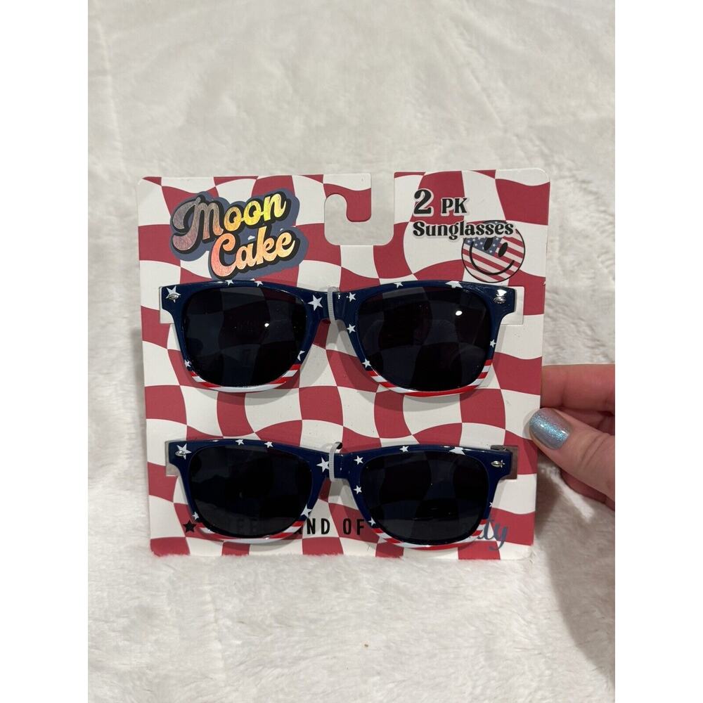 Moon Cake 2 Pack Sunglasses Sweet Land of Liberty